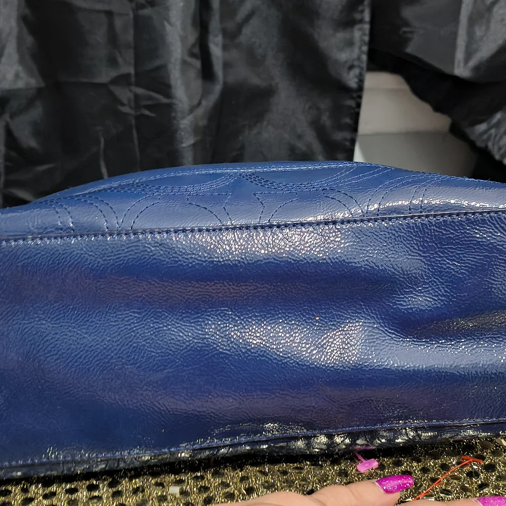 Coach Blue Tote Bag - Picture 6 of 13